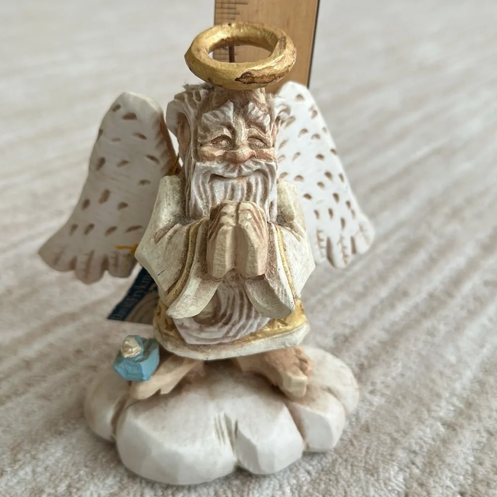 THE OLDEST ANGEL BY DAVID FRYKMAN 1995 PRAYING HANDS